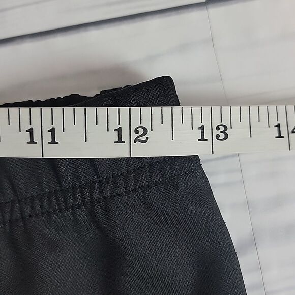 Bongo black flippy hem a-line mini skirt Size  M - Picture 8 of 9